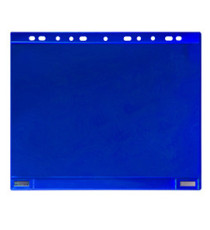 Buste forate - per supporti magnetici ad anelli - A4 - blu - Djois - conf. 5 pezzi Buste forate - per supporti magnetici ad anelli - A4 - blu - Djois - conf. 5 pezzi