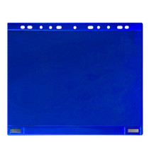 Buste forate - per supporti magnetici ad anelli - A4 - blu - Djois - conf. 5 pezzi Buste forate - per supporti magnetici ad anelli - A4 - blu - Djois - conf. 5 pezzi