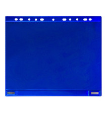 Buste forate - per supporti magnetici ad anelli - A4 - blu - Djois - conf. 5 pezzi Buste forate - per supporti magnetici ad anelli - A4 - blu - Djois - conf. 5 pezzi