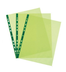 Buste forate Favorit Art - Superior - liscio - 22x30 cm - verde - Favorit - conf. 25 pezzi Buste forate Favorit Art - Superior - liscio - 22x30 cm - verde - Favorit - conf. 25 pezzi