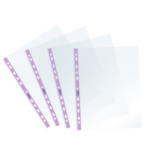 Buste forate Pastel - c/ banda - liscia - 22 x 30 cm - lilla - Favorit - conf. 25 pezzi Buste forate Pastel - c/ banda - liscia - 22 x 30 cm - lilla - Favorit - conf. 25 pezzi