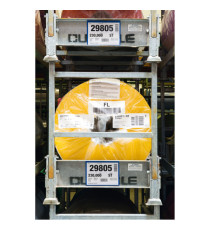 Buste identificative magnetiche - A5 orizzontale - blu - Durable - conf. 50 pezzi