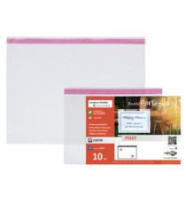 Buste porta avvisi orizzontali - A3 - 42 x 30 cm - trasparente - Sei Rota - conf. 10 pezzi Buste porta avvisi orizzontali - A3 - 42 x 30 cm - trasparente - Sei Rota - conf. 10 pezzi