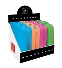 Bustina silicone Soft Touch Monocromo - 80x200x60 mm - colori assortiti fluo - Pigna