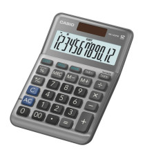 Calcolatrice da tavolo MS-120FM - 12 cifre - grigio - Casio