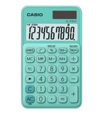 Calcolatrice tascabile SL-310UC - 10 cifre - verde - Casio Calcolatrice tascabile SL-310UC - 10 cifre - verde - Casio