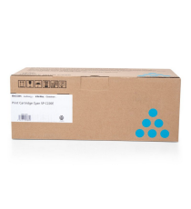 Ricoh K241/C 407645 ciano toner originale 406053 per Ricoh Aficio Sp C240,C221,C222,C240 Type SP C220E capacità 2.300 pagine