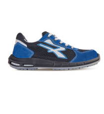 Calzatura di sicurezza Sky Plus S1P SRC - pelle scamosciata - taglia 40 - blu/nero - U-Power