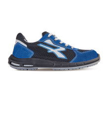 Calzatura di sicurezza Sky Plus S1P SRC - pelle scamosciata - taglia 40 - blu/nero - U-Power