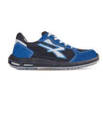 Calzatura di sicurezza Sky Plus S1P SRC - pelle scamosciata - taglia 40 - blu/nero - U-Power