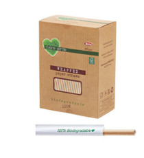 Cannucce kraft imbustate bio - 21 cm - Leone - conf. 250 pezzi Cannucce kraft imbustate bio - 21 cm - Leone - conf. 250 pezzi