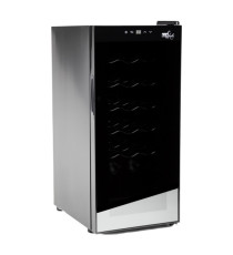 Cantinetta Vermentino 18C - per 18 bottiglie - 34,5 x 45 x 77 cm - nero - Hom-io