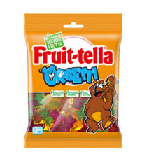 Caramella gommosa - orsetti - formato pocket 90 gr - Fruit-Tella Caramella gommosa - orsetti - formato pocket 90 gr - Fruit-Tella