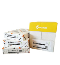 Carta bianca Starline - A4 - 80gr - risma da 500 fogli - ordine drop max 25 risme Carta bianca Starline - A4 - 80gr - risma da 500 fogli - ordine drop max 25 risme