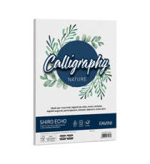 Carta Calligraphy Nature Shiro Eco - A4 - 250 gr - gesso - Favini - conf. 50 fogli Carta Calligraphy Nature Shiro Eco - A4 - 250 gr - gesso - Favini - conf. 50 fogli