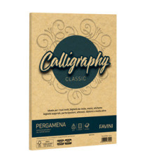 Carta Calligraphy Pergamena - A4 - 90 gr - oro 03 - Favini - conf. 50 fogli
