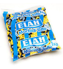 Caramelle Toffee Mou Kremiliquirizia - Elah - busta 1kg Caramelle Toffee Mou Kremiliquirizia - Elah - busta 1kg
