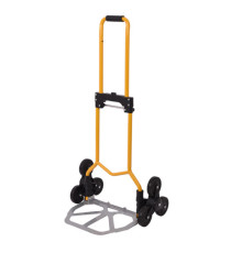 Carrello pieghevole per scale - 100 x 50,5 x 42cm - portata massima 70 kg - acciaio - Garden Friend Carrello pieghevole per scale - 100 x 50,5 x 42cm - portata massima 70 kg - acciaio - Garden Friend