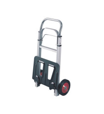 Carrello portatutto HT2101 - pieghevole - 110 x 39 x 41 cm - portata massima 90 kg - alluminio - Serena Group Carrello portatutto HT2101 - pieghevole - 110 x 39 x 41 cm - portata massima 90 kg - alluminio - Serena Group