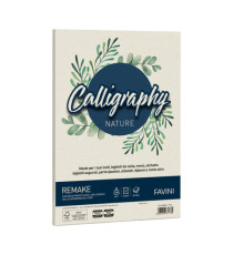 Carta Calligraphy Nature Remake - A4 - 120 gr - perla - Favini - conf. 50 fogli Carta Calligraphy Nature Remake - A4 - 120 gr - perla - Favini - conf. 50 fogli