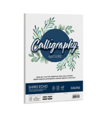 Carta Calligraphy Nature Shiro Eco - A4 - 120 gr - gesso - Favini - conf. 50 fogli Carta Calligraphy Nature Shiro Eco - A4 - 120 gr - gesso - Favini - conf. 50 fogli