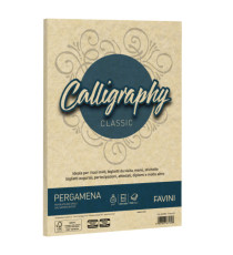 Carta Calligraphy Pergamena - A3 - 190 gr - crema 05 - Favini - conf. 250 fogli Carta Calligraphy Pergamena - A3 - 190 gr - crema 05 - Favini - conf. 250 fogli