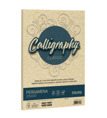 Carta Calligraphy Pergamena - A4 - 190 gr - crema 05 - Favini - conf. 250 fogli Carta Calligraphy Pergamena - A4 - 190 gr - crema 05 - Favini - conf. 250 fogli