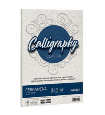 Carta Calligraphy Pergamena - A4 - 90 gr - bianco 01 - Favini - conf. 50 fogli