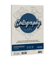Carta Calligraphy Pergamena - A4 -190 gr - perla 10 - Favini - conf. 50 fogli Carta Calligraphy Pergamena - A4 -190 gr - perla 10 - Favini - conf. 50 fogli