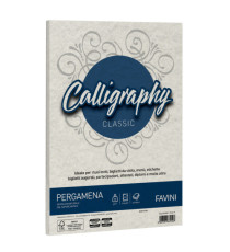 Carta Calligraphy Pergamena - A4 -190 gr - perla 10 - Favini - conf. 50 fogli Carta Calligraphy Pergamena - A4 -190 gr - perla 10 - Favini - conf. 50 fogli