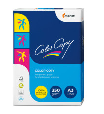 Carta Color Copy - A3 - 350 gr - bianco - Mondi - conf. 125 fogli