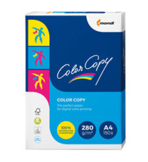 Carta Color Copy - A4 - 280 gr - bianco - Mondi - conf. 150 fogli Carta Color Copy - A4 - 280 gr - bianco - Mondi - conf. 150 fogli