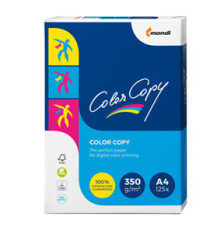 Carta Color Copy - A4 - 350 gr - bianco - Mondi - conf. 125 fogli Carta Color Copy - A4 - 350 gr - bianco - Mondi - conf. 125 fogli