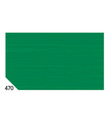 Carta crespa - 50 x 250 cm - 48 gr/m² - verde bandiera 470 - Rex Sadoch - conf.10 rotoli Carta crespa - 50 x 250 cm - 48 gr/m² - verde bandiera 470 - Rex Sadoch - conf.10 rotoli