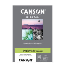 Carta Inkjet Everyday - 10 x 15 cm - 200 gr - 50 fogli - lucida - Canson