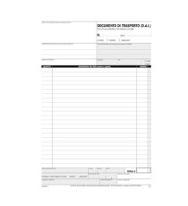 Blocco DDT - 50/50 copie autoricopianti - 29,7 x 21,5 cm - DU1687CD200 - Data Ufficio Blocco DDT - 50/50 copie autoricopianti - 29,7 x 21,5 cm - DU1687CD200 - Data Ufficio