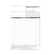 Blocco DDT - 50/50 copie autoricopianti - 29,7 x 21,5 cm - DU1687CD200 - Data Ufficio Blocco DDT - 50/50 copie autoricopianti - 29,7 x 21,5 cm - DU1687CD200 - Data Ufficio