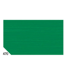 Carta crespa - 50 x 250 cm - 48 gr/m² - verde bandiera 470 - Rex Sadoch - conf.10 rotoli Carta crespa - 50 x 250 cm - 48 gr/m² - verde bandiera 470 - Rex Sadoch - conf.10 rotoli