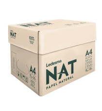 Carta da fotocopie ecologica Ledesma NAT - A4 - 75 gr - colore naturale - conf. 500 fogli Carta da fotocopie ecologica Ledesma NAT - A4 - 75 gr - colore naturale - conf. 500 fogli