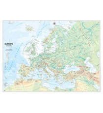 Carta geografica Europa - scolastica - murale - Belletti Carta geografica Europa - scolastica - murale - Belletti