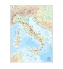 Carta geografica Italia - scolastica - murale - Belletti Carta geografica Italia - scolastica - murale - Belletti