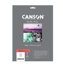 Carta Inkjet Premium - A4 - 255 gr - 20 fogli - lucida - Canson