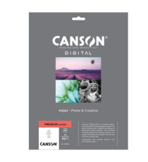 Carta Inkjet Premium - A4 - 255 gr - 20 fogli - lucida - Canson
