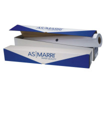 Carta J.80S - per plotter inkjet - 610 mm x 50 mt - 80 gr - bianco opaco - As Marri