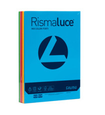 Carta Rismaluce - A4 - 90 gr - mix 8 colori - Favini - conf. 300 fogli Carta Rismaluce - A4 - 90 gr - mix 8 colori - Favini - conf. 300 fogli