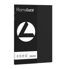 Carta Rismaluce Small - A4 - 200 gr - nero 63 - Favini - conf. 50 fogli