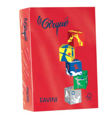 Carta Le Cirque - A4 - 80 gr - rosso scarlatto 209 - Favini - conf. 500 fogli