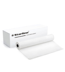 Carta plotter - stampa inkjet - 610 mm x 50 mt - 80 gr - opaca - bianco - Starline