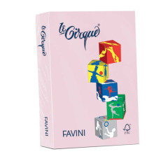 Carta Le Cirque - A4 - 160 gr - rosa pastello 108 - Favini - conf. 250 fogli Carta Le Cirque - A4 - 160 gr - rosa pastello 108 - Favini - conf. 250 fogli