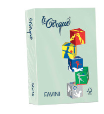 Carta Le Cirque - A4 - 80 gr - verde pistacchio pastello 102 - Favini - conf. 500 fogli
